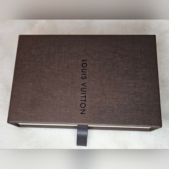 Louis Vuitton Brown Pull Out Drawer Gift Box Original Medium Belt Wallet Jewelry - Picture 3 of 9